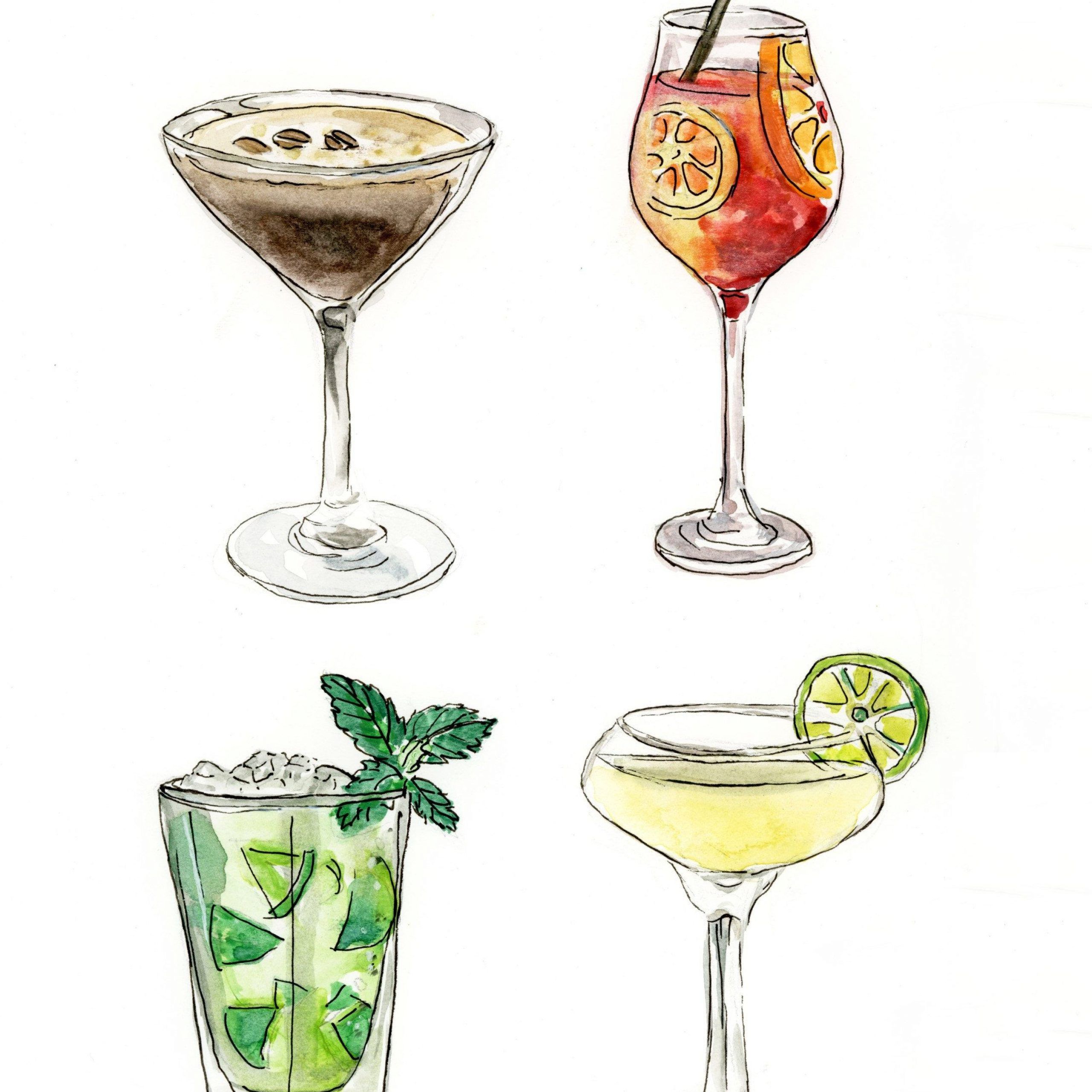 Most Recently Released Cocktails Wall Art With Printable Cocktails Wall Art Alcohol Print Digital Download – Etsy (View 12 of 15)