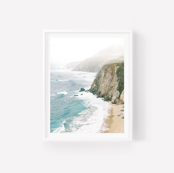 Newest Big Sur Photography Big Sur Print Big Sur Wall Art Large – Etsy Canada With Big Sur Wall Art (Photo 2 of 15)