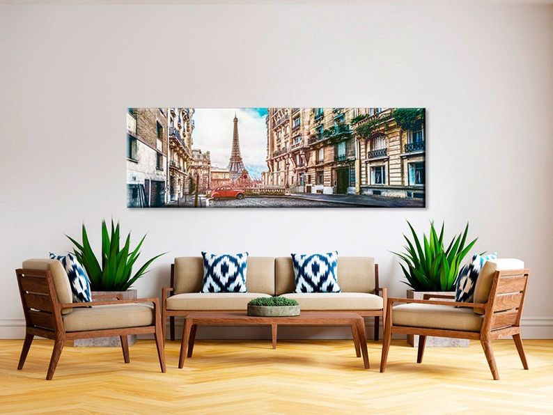 Newest Paris On Canvas Wall Art France Print Home Decor Architecture Poster Print  Art France City Wall Art City Architecture Print Canvas Wall Art –  Efotobokstas.lt In Poster Print Wall Art (Photo 8 of 15)