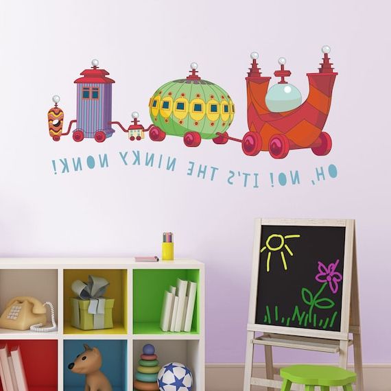 Night Garden Wall Art Intended For Favorite Oh No It's The Ninky Nonk In The Night Garden Wall – Etsy (View 3 of 15)