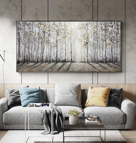 Oil Painting Wall Art In Most Recent Large Original Oil Painting On Canvasabstract – Etsy Israel (View 6 of 15)