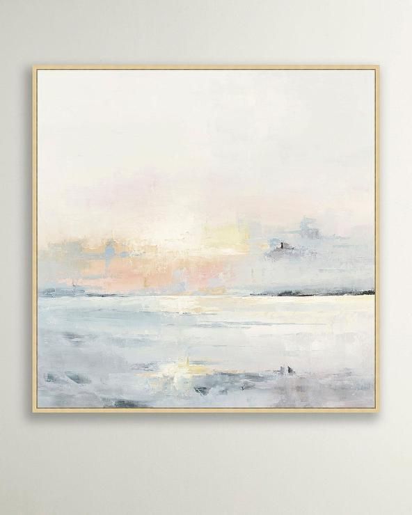 Pastel Sunset Wall Art With Regard To Best And Newest Pastel Sunset Stretched Framed Canvas Art (View 6 of 15)