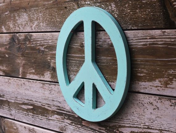Peace Sign Wall Art Wood Rustic Peace Sign Wooden Boho Wall – Etsy Within Preferred Peace Wood Wall Art (View 9 of 15)