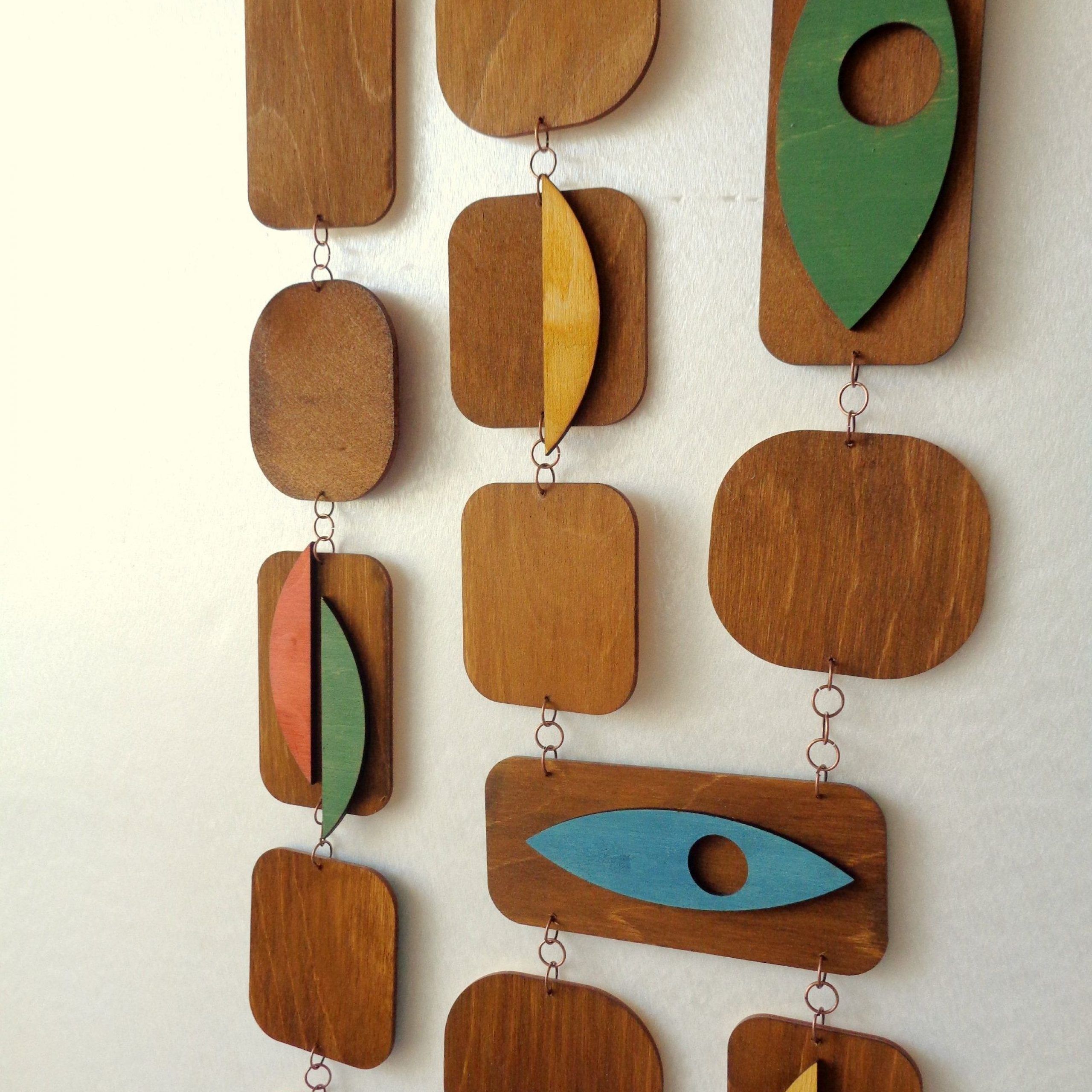 Popular Orange Wood Wall Art For Pin On Mid Century Modern (View 13 of 15)