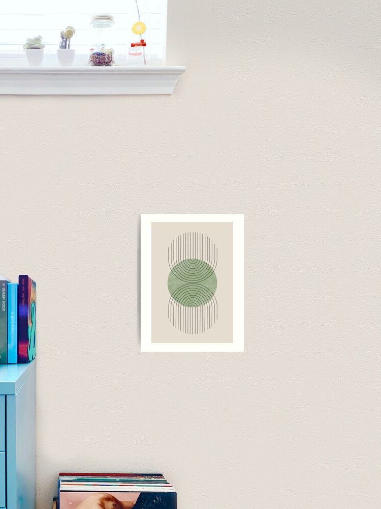 Preferred Perfect Touch Green" Art Print For Salemiuusstudio (View 15 of 15)