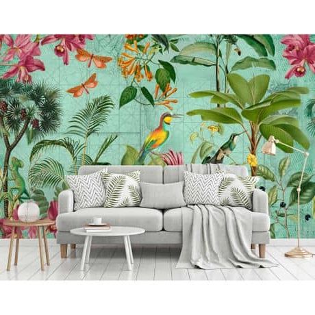 Preferred Tropical Landscape Wall Art Intended For Livingwalls Fotomurale Artist  Tropical Paradise (Photo 1 of 15)