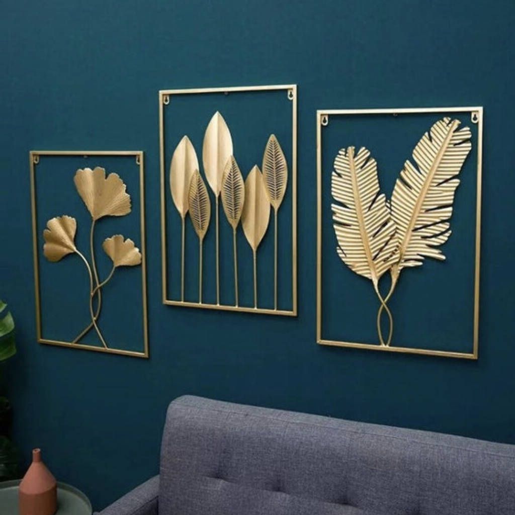 Stunning Gold Leaf Wall Art, Home Decorrowan Homes Design (View 13 of 15)