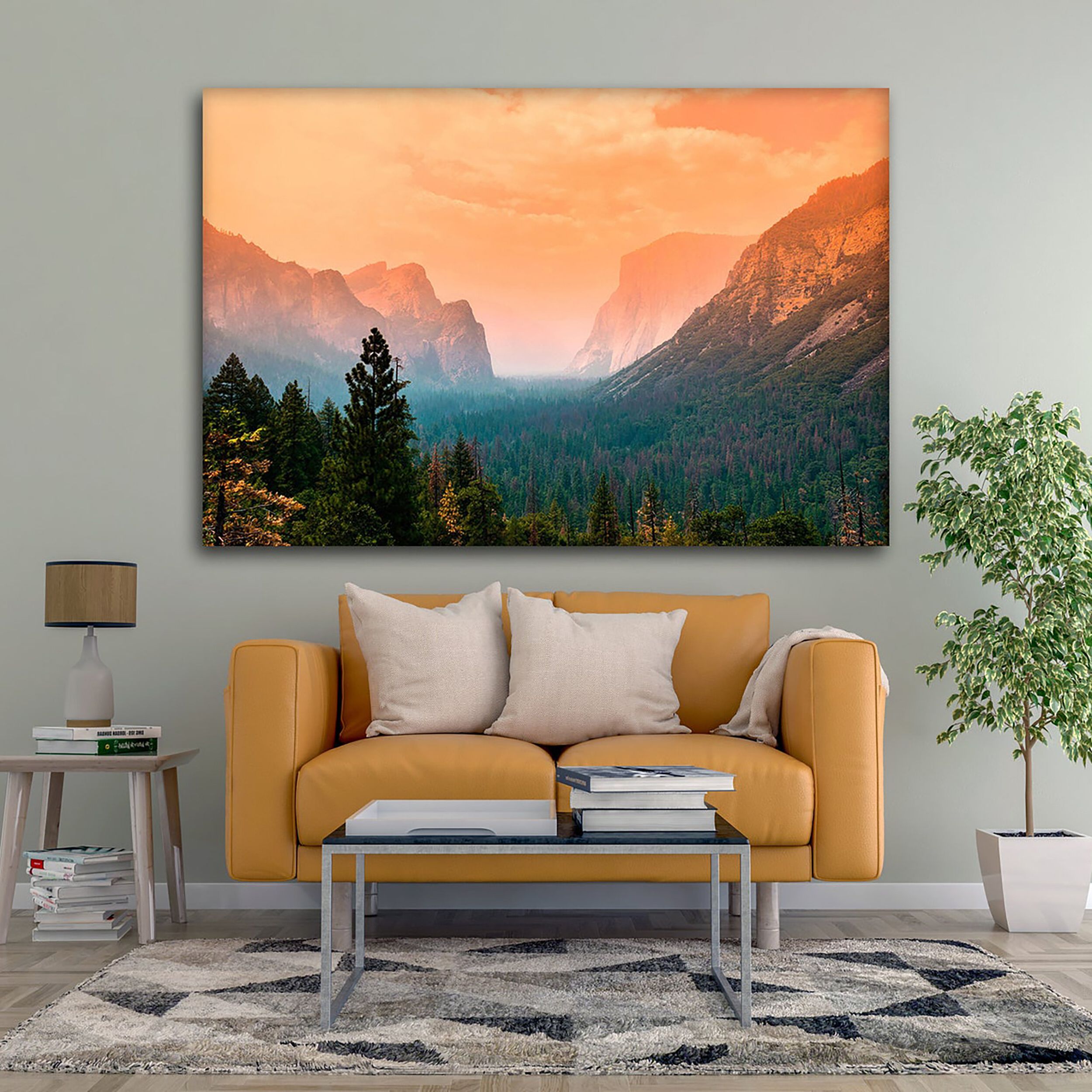 Summers Wood Wall Art Pertaining To 2018 Loon Peak® Summer In Yosemite Wall Art – Unframed Print (View 9 of 15)