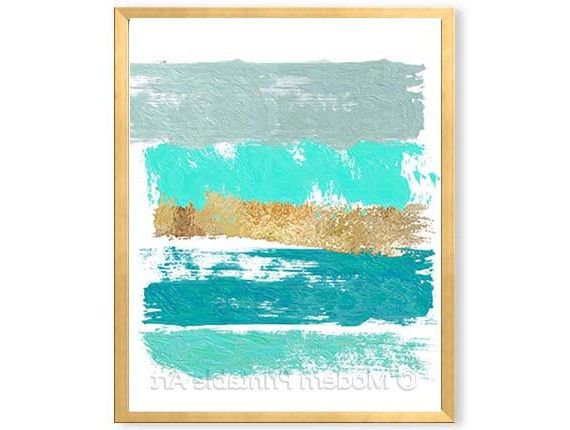 Teal Wall Art, Free Wall Art, Teal  Home Decor (View 10 of 15)