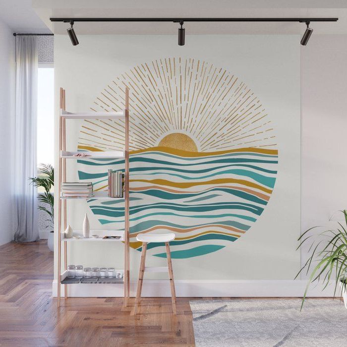 Wall  Murals Diy, Teal Walls, Diy Wall Painting Intended For Famous Gold And Teal Wood Wall Art (View 15 of 15)