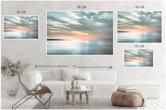Well Known Soft Blue Wall Art Within Soft Pastel Blue Wall Art Cloudscape Vertical Wall Art – Etsy France (Photo 7 of 15)
