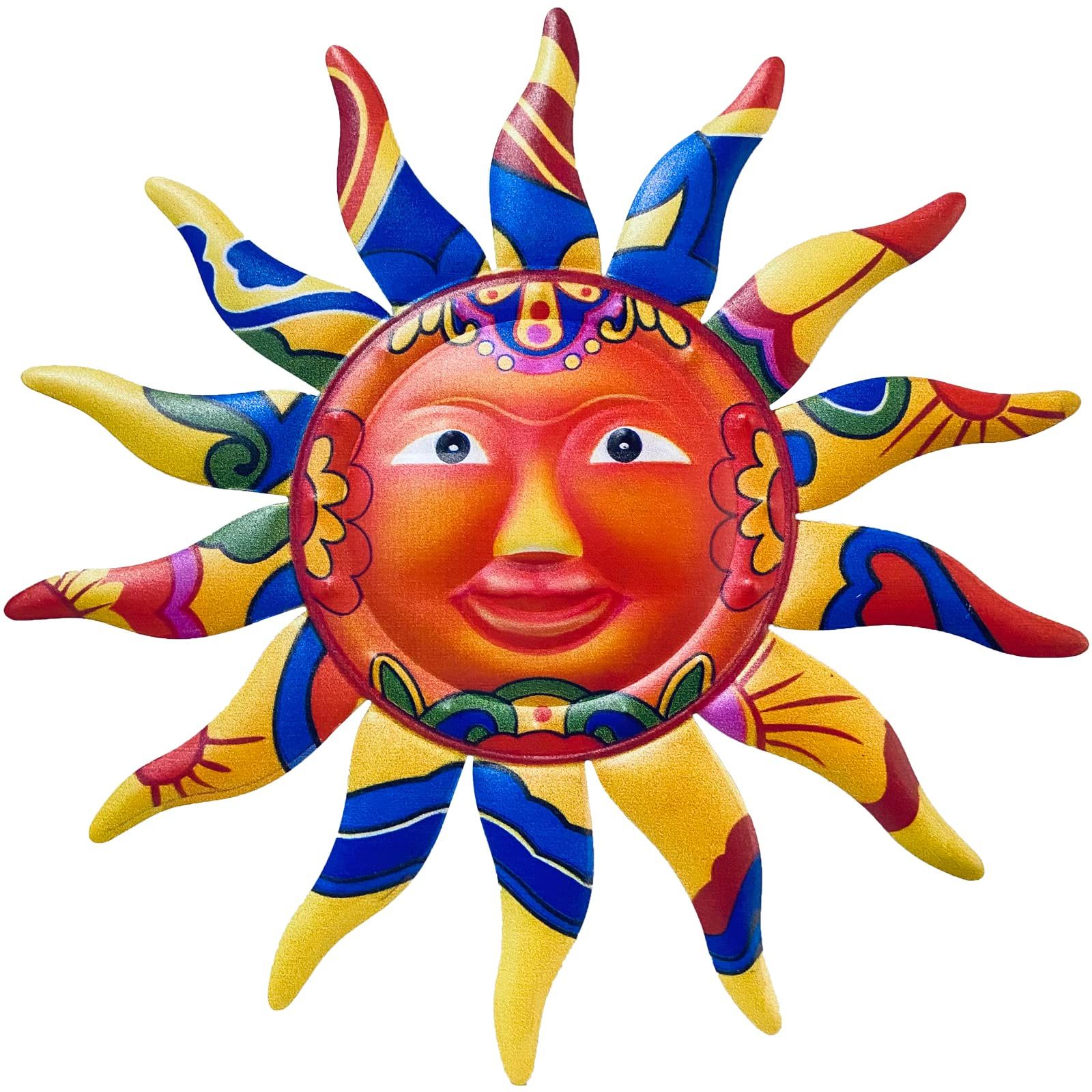 Well Known The Sun Wall Art In Amazon: Metal Sun Wall Art,  (View 7 of 15)