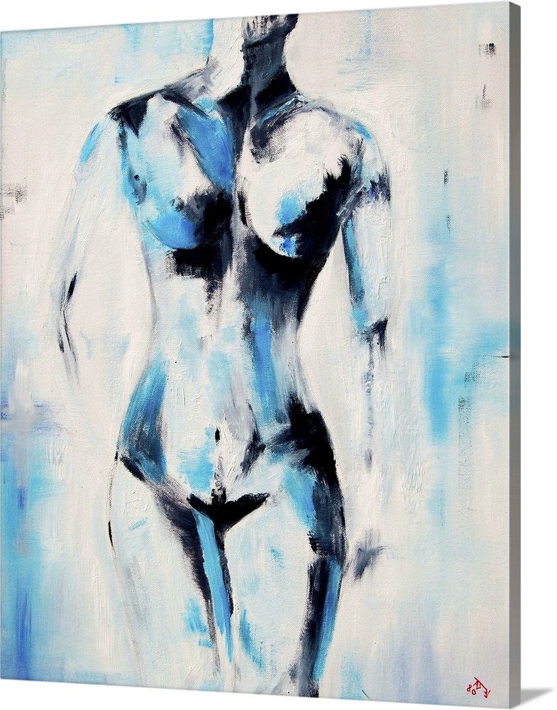 Well Liked Blue Nude Wall Art Intended For Blue Nude Wall Art, Canvas Prints, Framed Prints, Wall Peels (View 11 of 15)