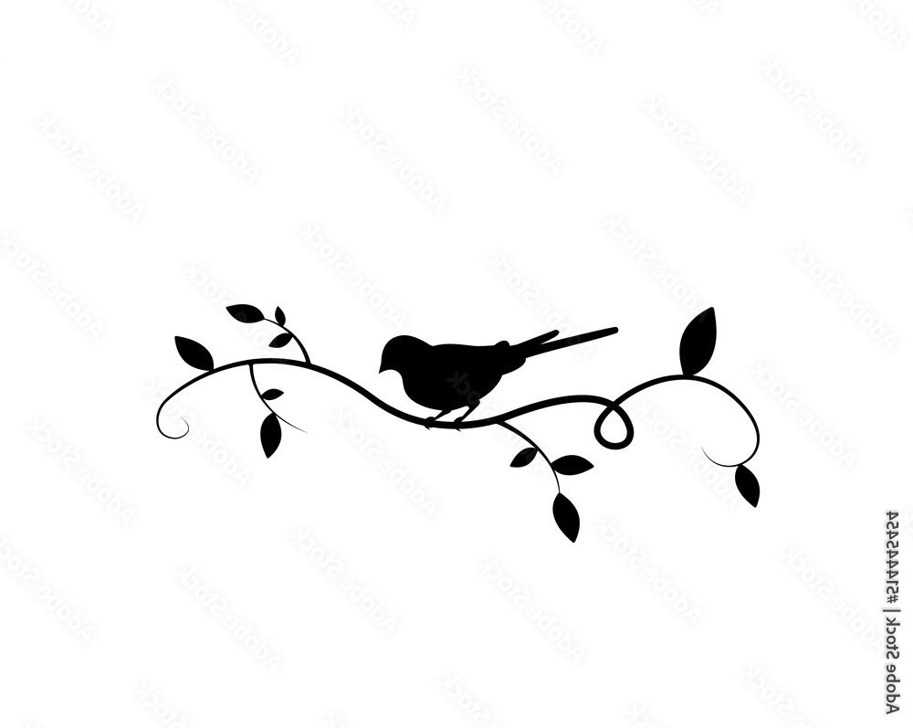 Adobe Stock With Silhouette Bird Wall Art (View 12 of 15)