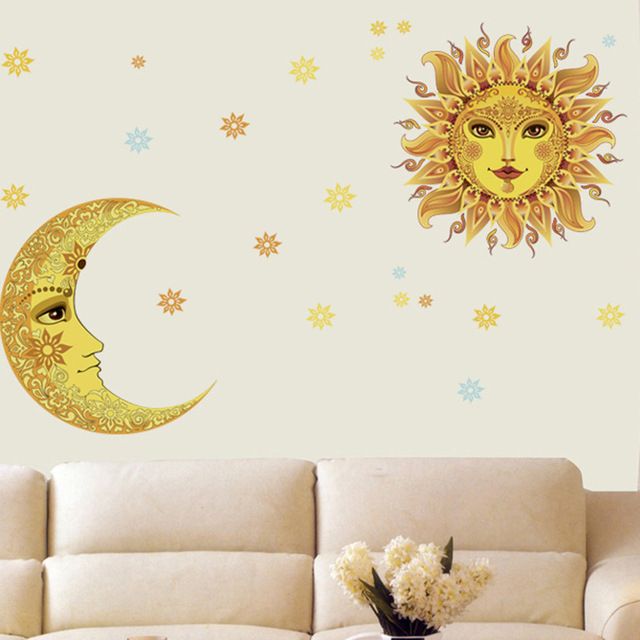Best And Newest Sun Moon Decorating Ideas That Will Brighten Up Your Space. – Blog Regarding Sun Moon Star Wall Art (Photo 10 of 15)