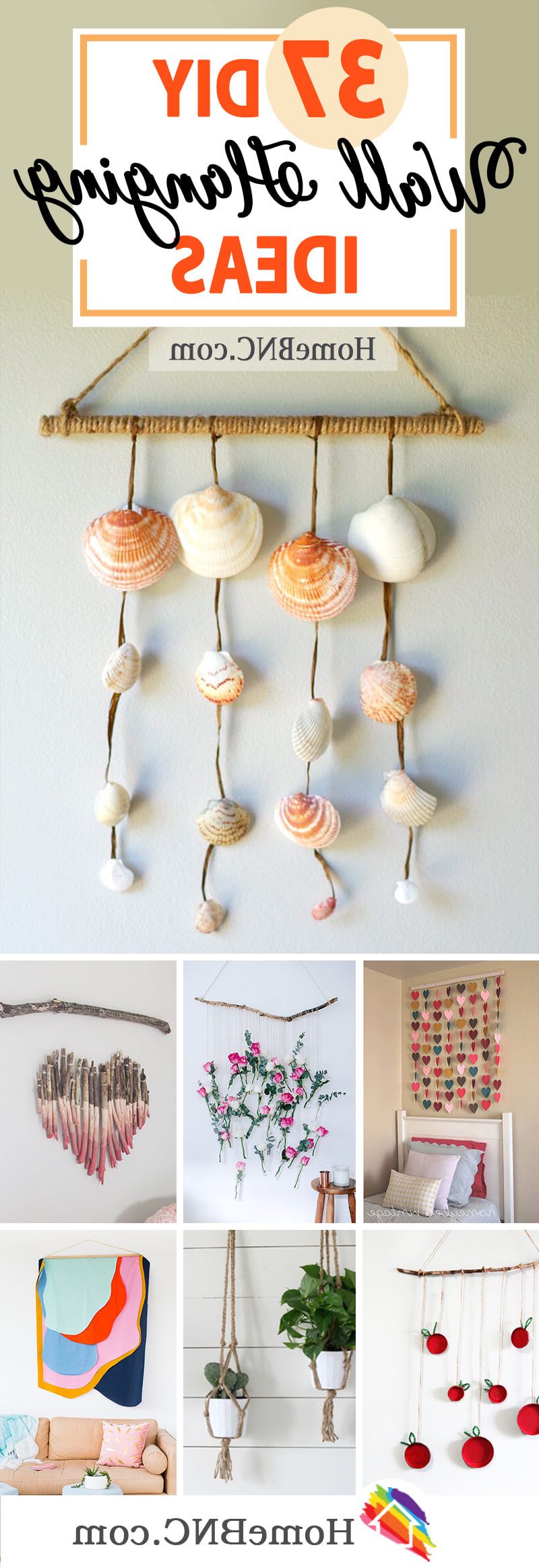 Current 37 Best Diy Wall Hanging Ideas And Designs For 2022 For Wall Hanging Decorations (Photo 2 of 15)