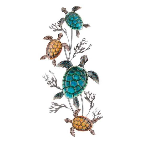 Current Regal Art & Gift Lustre Wall Decor 4 Sea Turtle 13213 – The Home Depot With Turtle Wall Art (View 3 of 15)