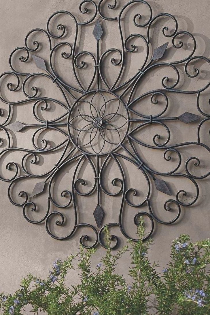 Famous 45 Amazing Ideas Outdoor Wall Decorations Ideas 82 Metal Wall Art Outdoor  Use Takuice 1 (Photo 14 of 15)