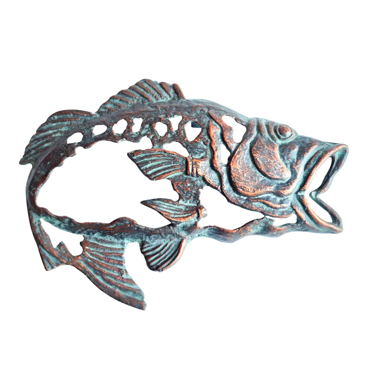 Heavy Duty Wall Art Inside Current Amazon: Cyqgdkf Wall Art Fish Decor – Cast Iron Wall Decor – Unique  Large Mouth Bass Design Metal Wall Art – Heavy Duty Durable Construction –  Easy Mounting – Ideal For Locals, (View 3 of 15)
