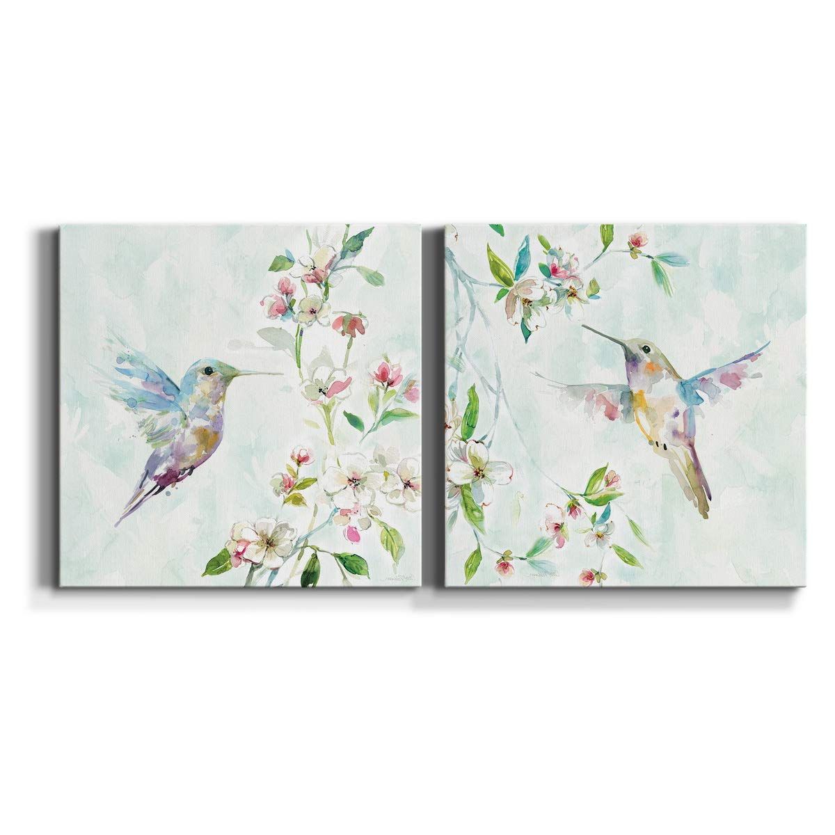 Hummingbird Wall Art For Trendy Amazon: Renditions Gallery Hummingbird Wall Art, Premium Gallery  Wrapped Canvas Decor, Ready To Hang, 16 In H X 16 In W, Made In America  Print : Everything Else (Photo 3 of 15)