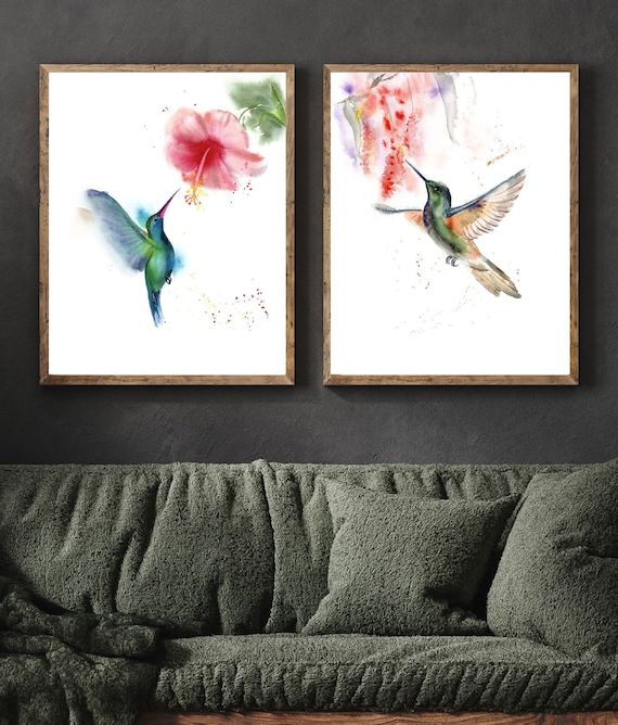 Featured Photo of The 15 Best Collection of Hummingbird Wall Art