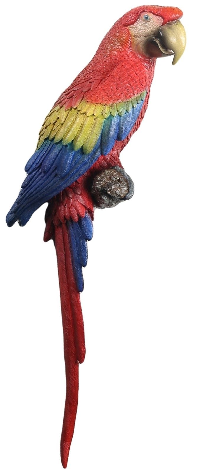 Latest Bird Macaw Wall Sculpture Pertaining To Scarlet Macaw Parrot Wall Art 100cm (Photo 6 of 15)