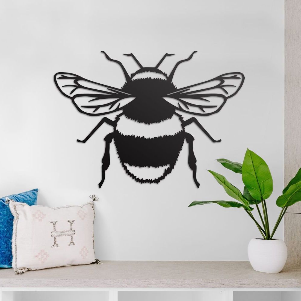 Metal Wall Bumble Bee Wall Art For Trendy The British Ironwork Centre (View 10 of 15)