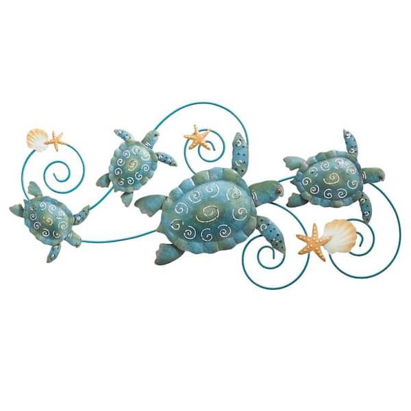 Most Recently Released Turtle Wall Art Within Regal 31 In. Sea Turtle Wall Decor 5073 – The Home Depot (Photo 9 of 15)