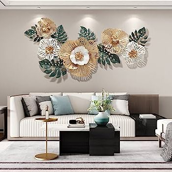 Newest Weather Resistant Metal Wall Art Throughout Metal Wall Art – Décor Hanging Decorations For Living Room, Bedroom Or  Outdoor – Durable, Weather Resistant Metal Wall Hanging  138x57cm/54.3x22.4in : Amazon (View 7 of 15)