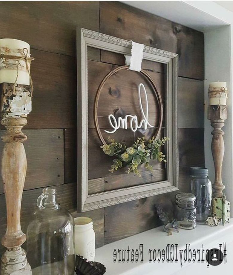 Pin On 2019 Crafts In Well Known Rustic Decorative Wall Art (Photo 5 of 15)