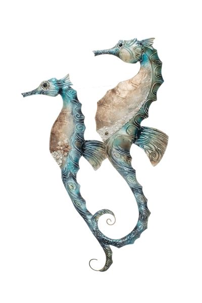 Seahorse Wall Art With Best And Newest Delicate Seahorse Wall Art – Dorset Gifts (View 2 of 15)