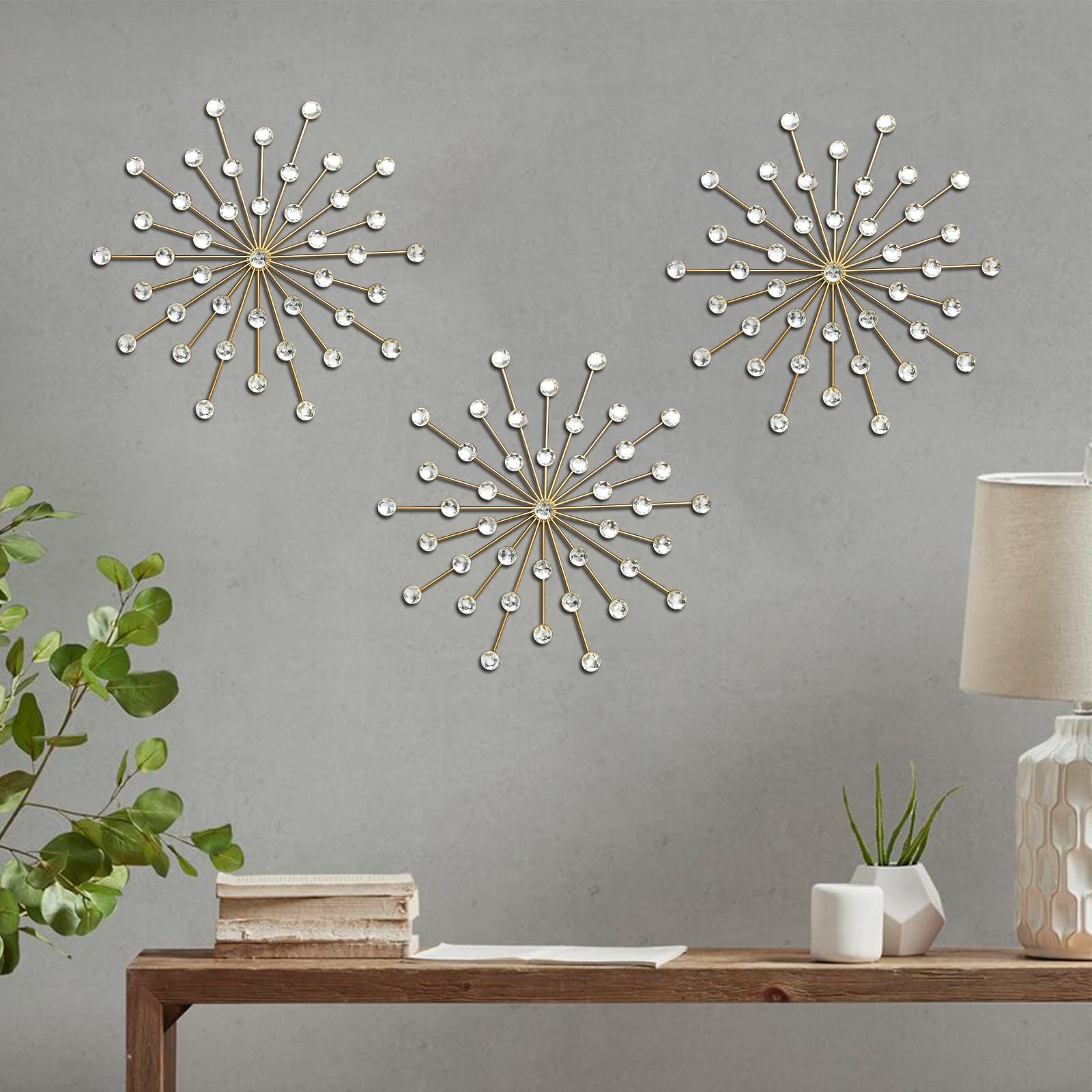 Featured Photo of 15 Best Ideas Starburst Jeweled Hanging Wall Art