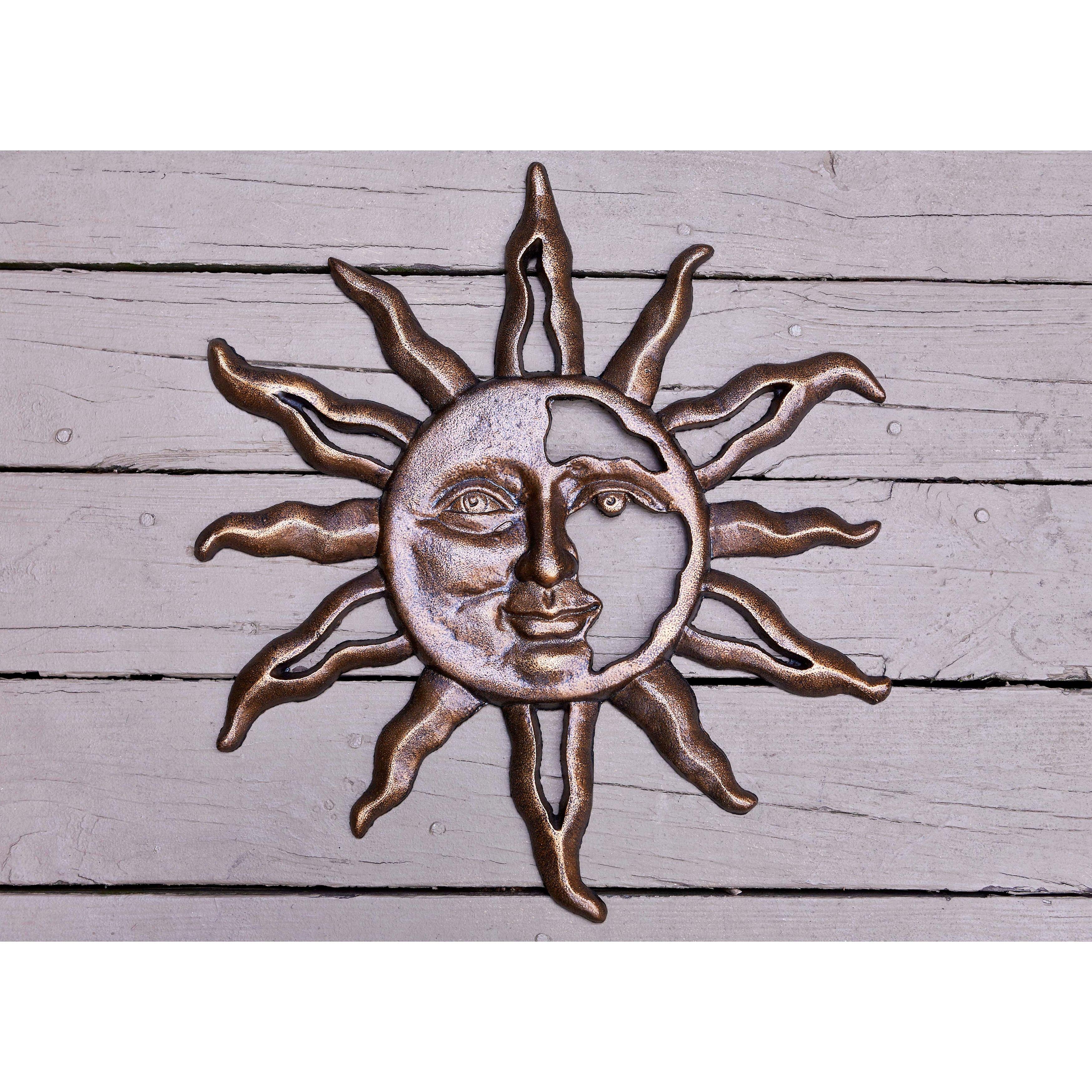 Sun Face Metal Wall Art For Most Recently Released Southern Patio 22.5 In. H Sun Face Outdoor Metal Wall Decor – – 31248490 (Photo 10 of 15)