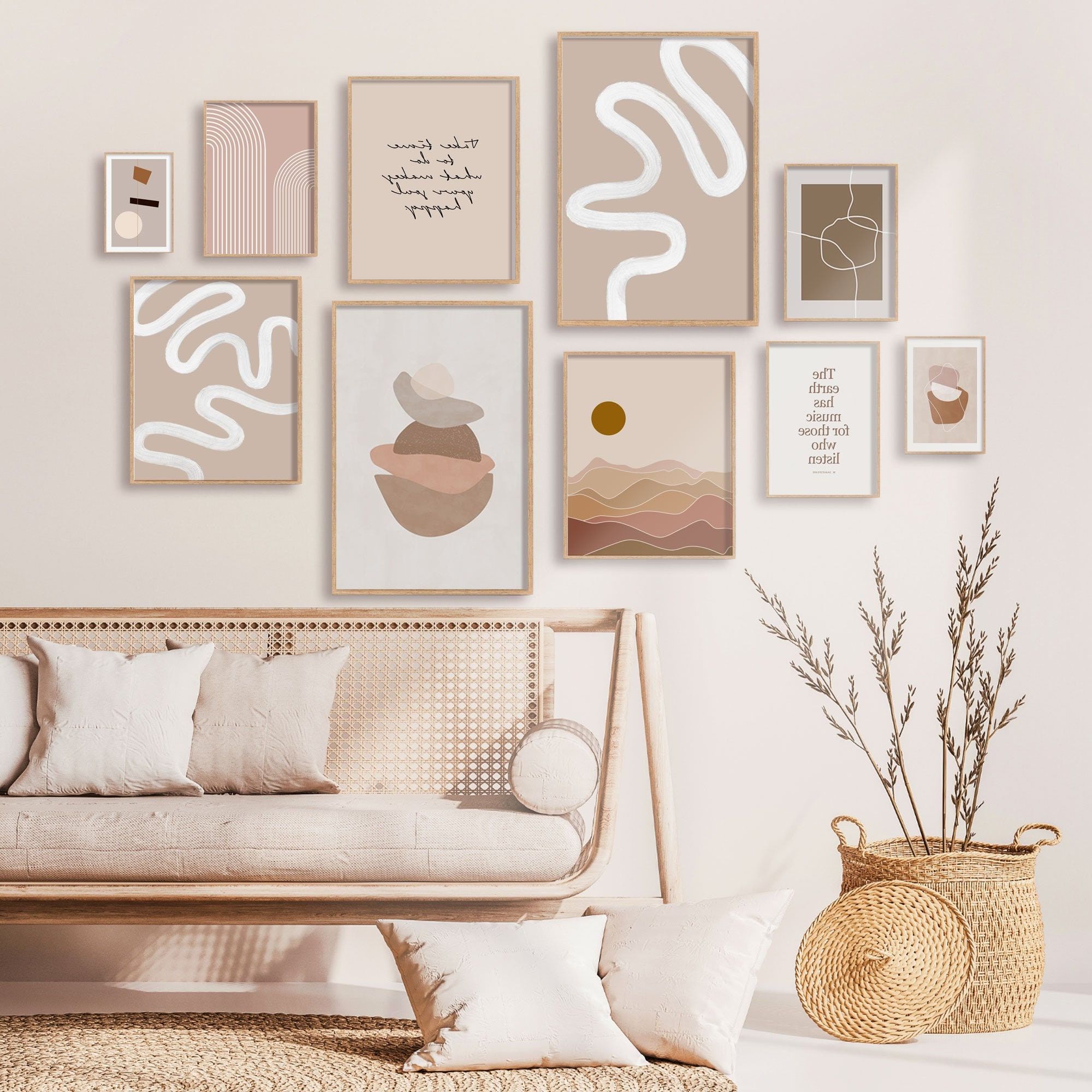 Featured Photo of 15 Ideas of Aesthetic Wall Art
