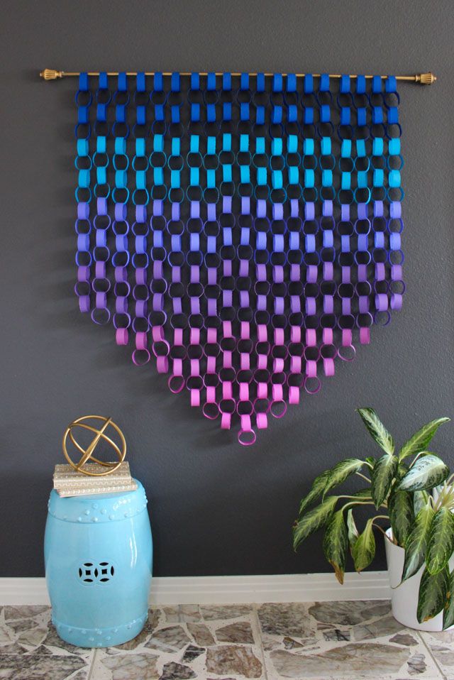 Well Known 40 Amazing Craft Wall Hanging Ideas! – Design Improvised In Handcrafts Hanging Wall Art (Photo 11 of 15)