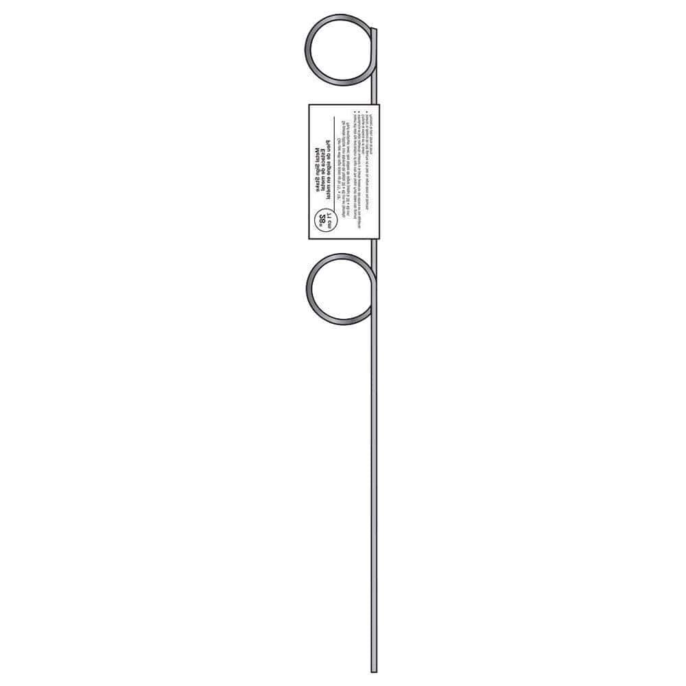 Well Known Metal Pigtail Sign Holder Wall Art Regarding Hy Ko 28 In. Metal Pigtail Sign Stake 40640 – The Home Depot (Photo 12 of 15)