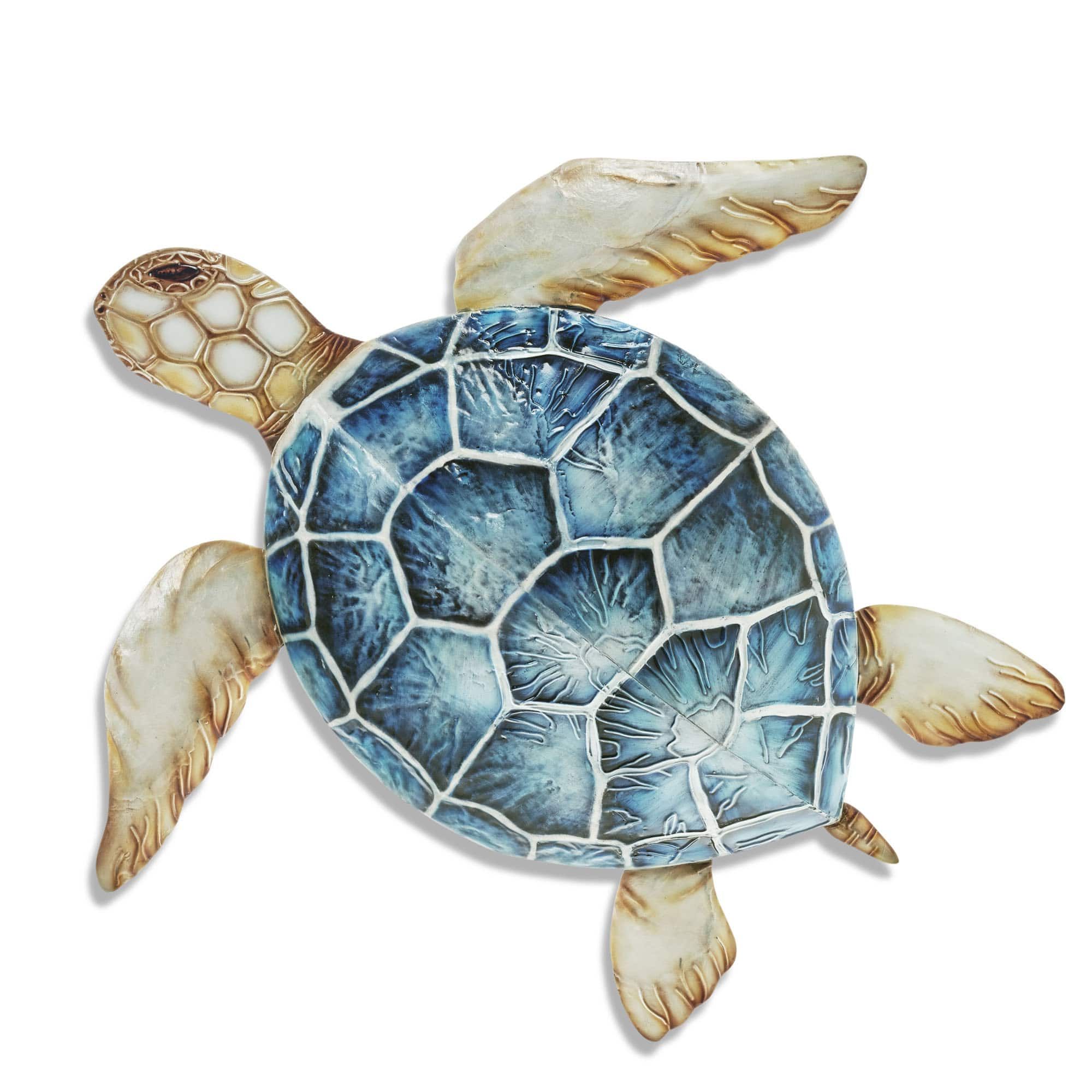 Well Known Turtle Wall Art Regarding Sea Turtle Wall Decor Blue (m8057) – Eangee Home Design – Shopeangee (View 13 of 15)