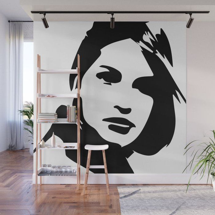 Women Face Wall Art In Most Current Beautiful Woman Face Wall Mural (View 10 of 15)