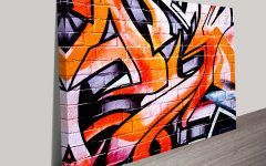Abstract Graffiti Wall Art