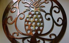 15 Best Pineapple Metal Wall Art