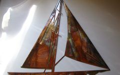 15 Best Collection of Sailboat Metal Wall Art