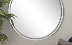 2024 Popular Round Scalloped Wall Mirrors