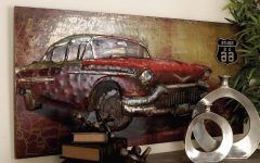 15 Collection of Classic Car Wall Art