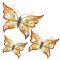 3 Piece Capri Butterfly Wall Decor Sets