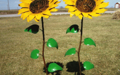 2024 Best of Metal Sunflower Yard Art