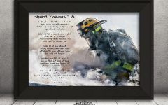 Top 20 of A Fireman Prayer Wall Hangings