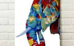 2024 Latest Abstract Elephant Wall Art