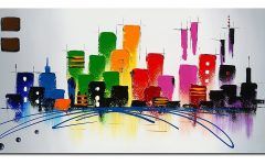 15 Best Collection of Cityscape Canvas Wall Art