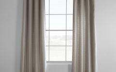 Bark Weave Solid Cotton Curtains