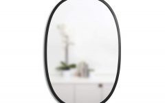  Best 20+ of Black Oval Wall Mirrors